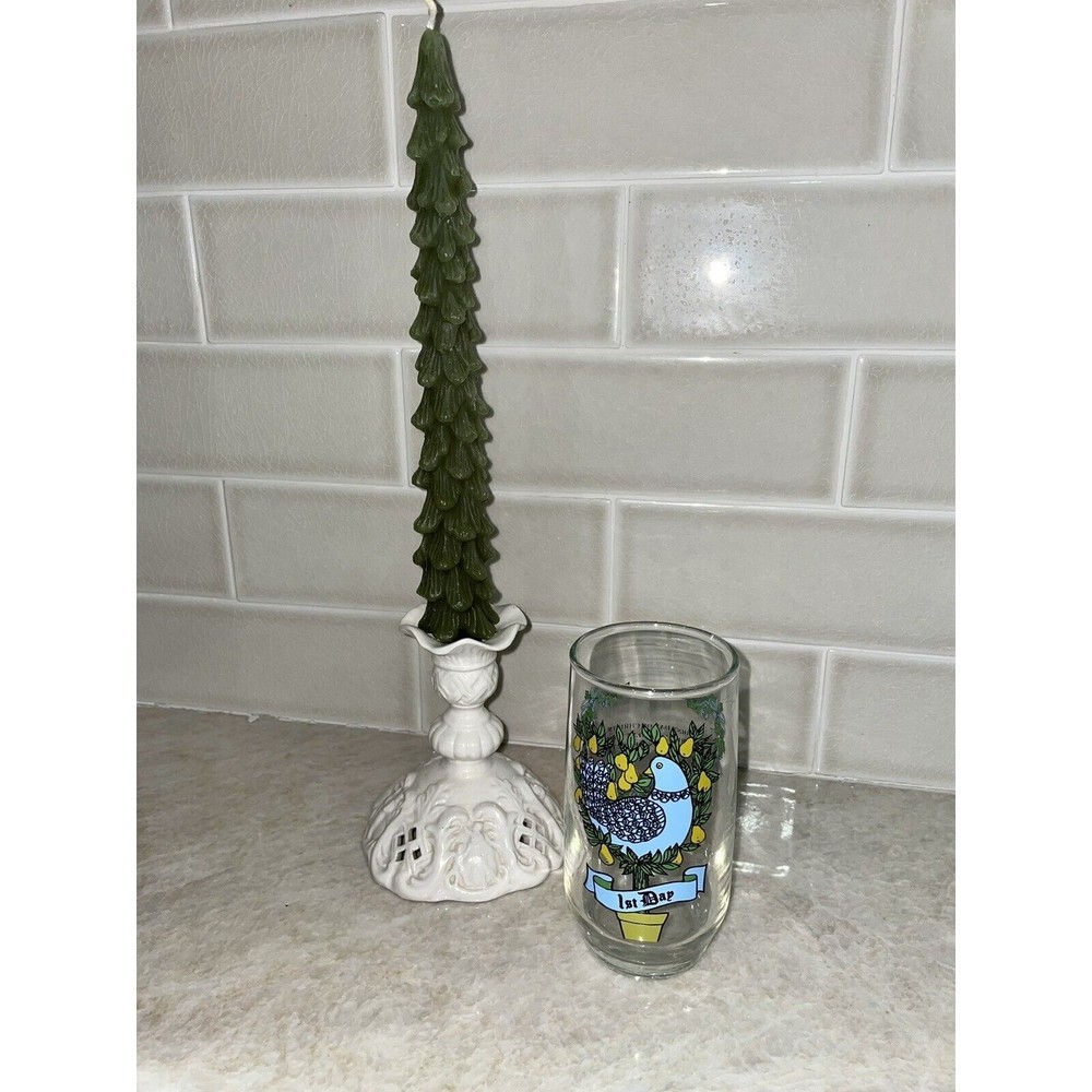 Anchor Hocking 12 Days of Christmas 1st Day Glass Tumbler 12 oz Replacement